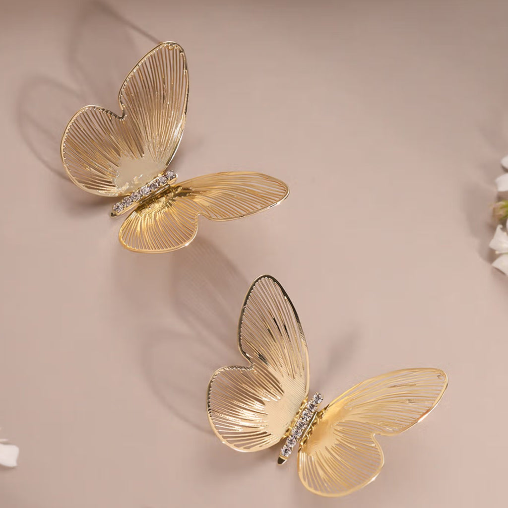 Power Flutter Butterfly Earrings