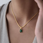 SoulSpark Emerald Grace Necklace