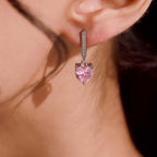 Heart Sparkle Hoops