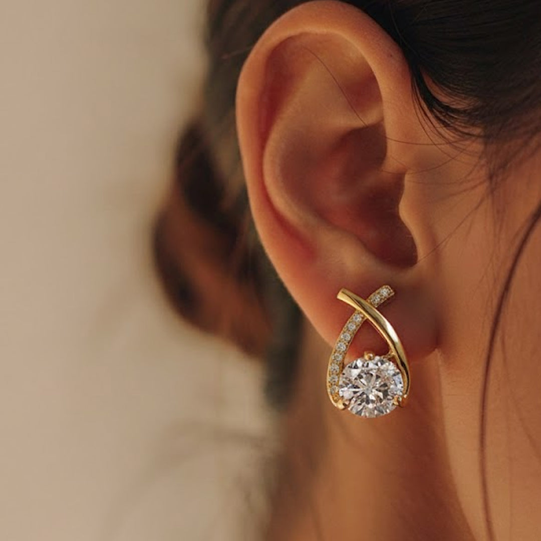 Celeste Spark Drop Earrings