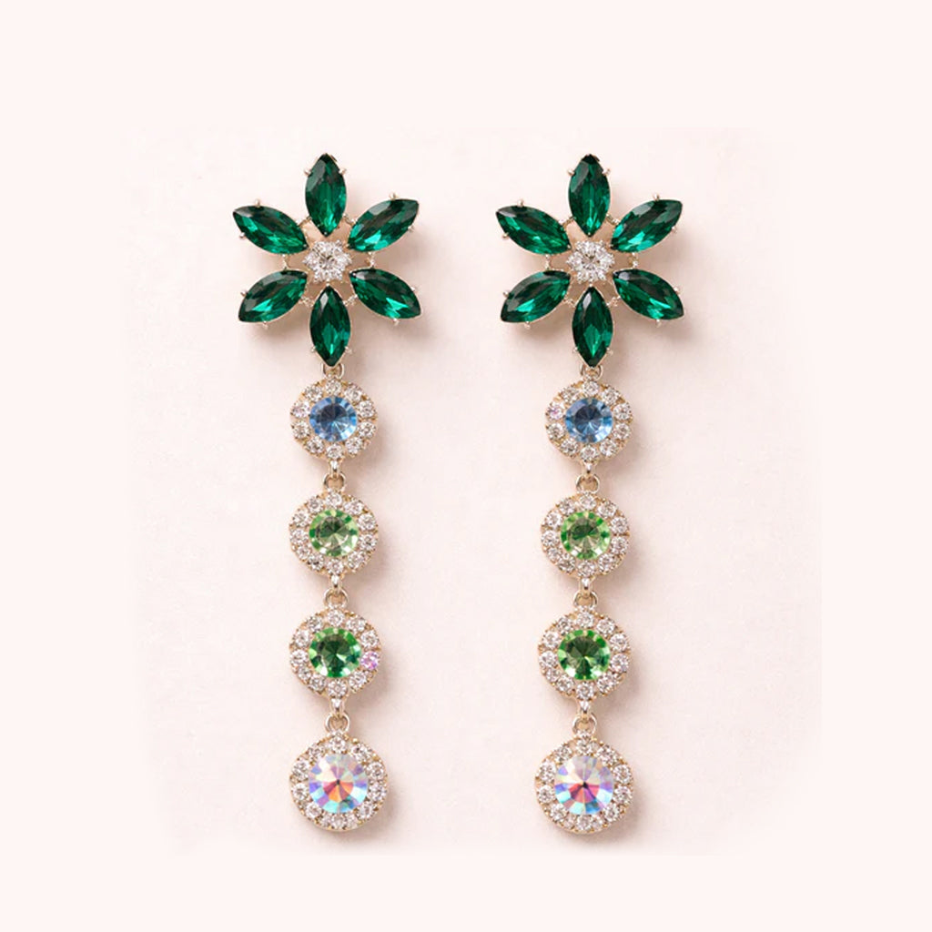 Emerald Shine Empower Earrings