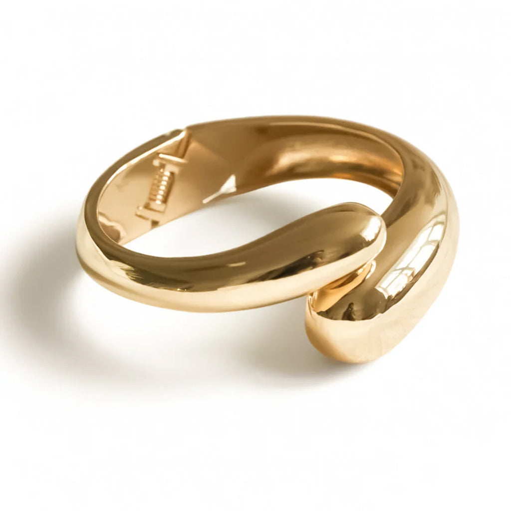 Chunky Gold Cuff Bracelet