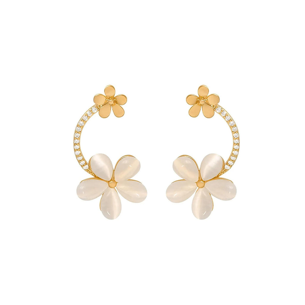 Bloom Arc Earrings