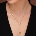 SoulGlow Heart Drop  Necklace
