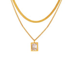 Ethereal Spark Layered Necklace