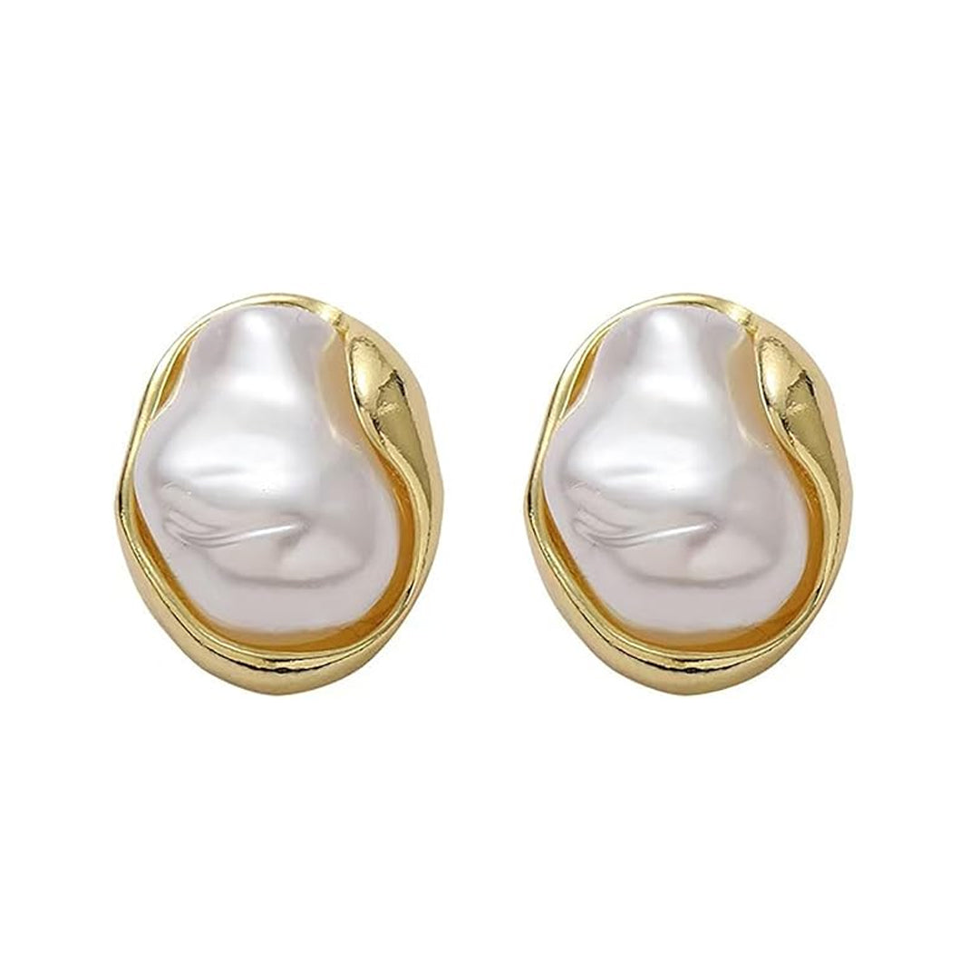 Organic Pearl Studs
