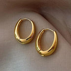 Classic Gold Hoops