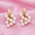 Classic Pearl Bunch Earrings