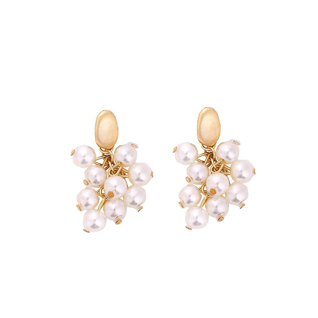 Classic Pearl Bunch Earrings