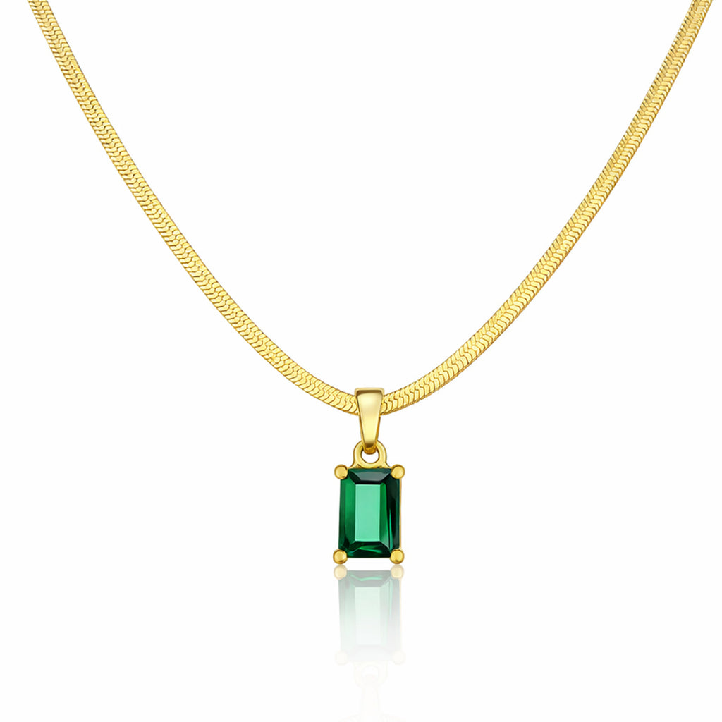 SoulSpark Emerald Grace Necklace