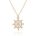 Ocean Soul Compass Necklace