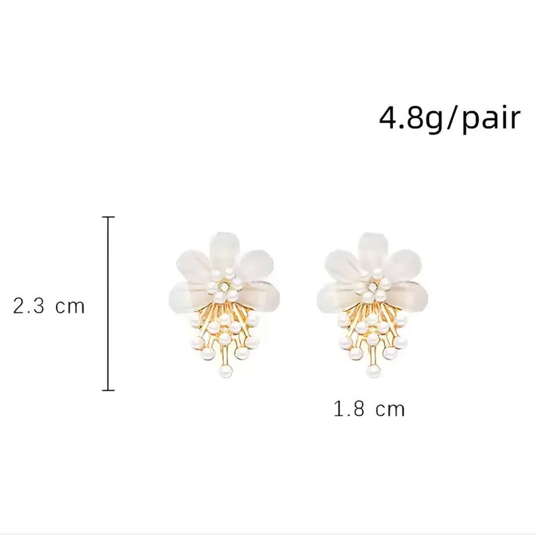 Bloom Pearl Earrings