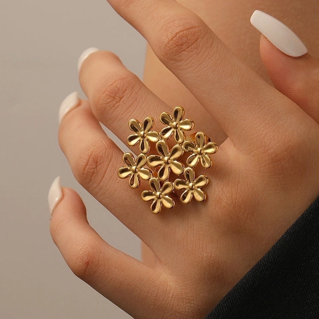 Golden Bloom Ring