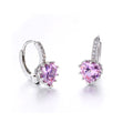 Heart Sparkle Hoops
