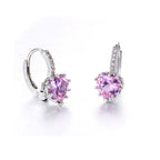 Heart Sparkle Hoops