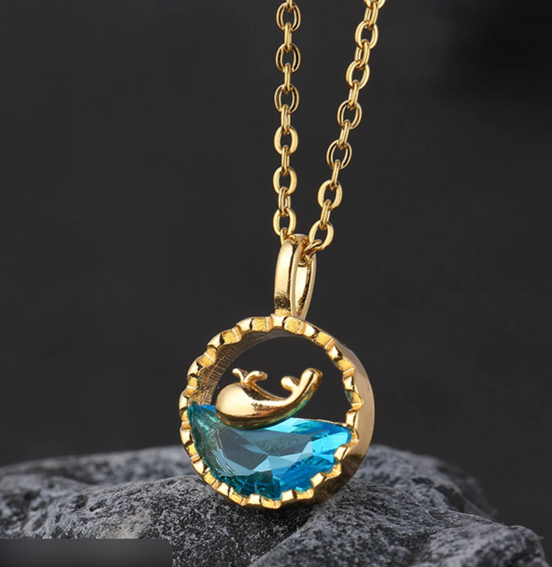 Spark of Strength Ocean Pendant